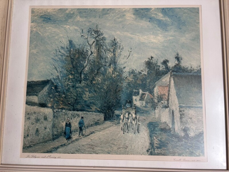 Camille Pissarro – La Diligence, route d'Ennery